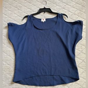 One clothing t shirt navy size M